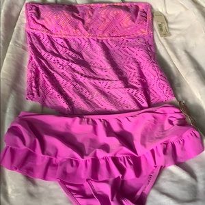 Two piece bathing suit Arizona Jean Co